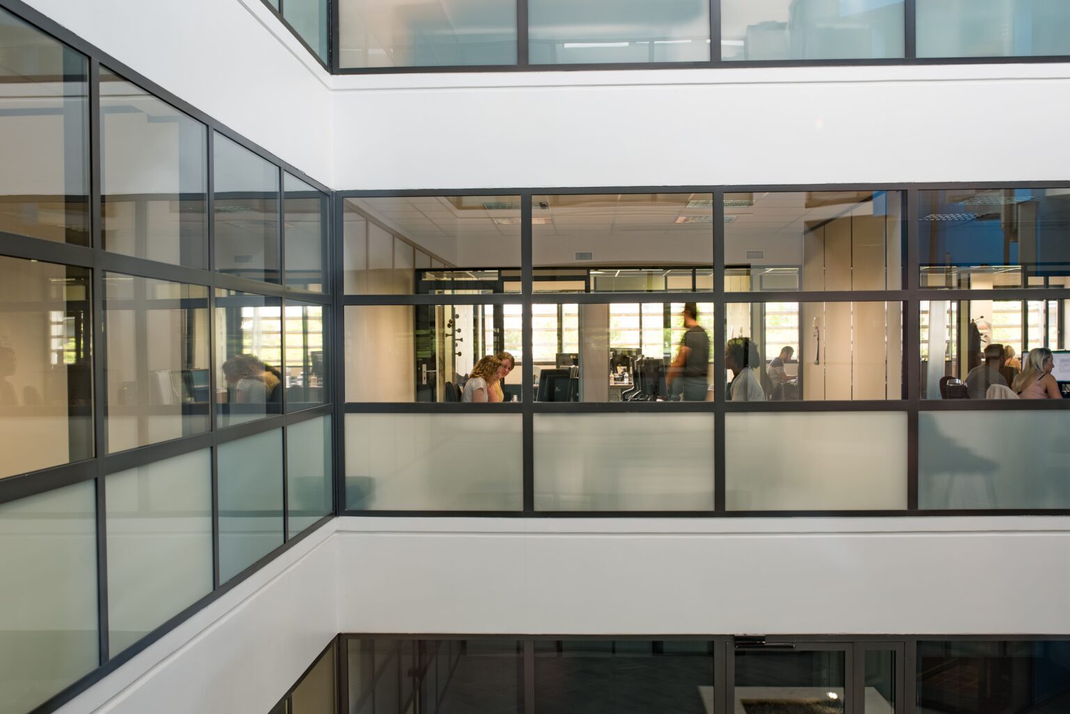 Vue intérieure des bureaux de Provexi